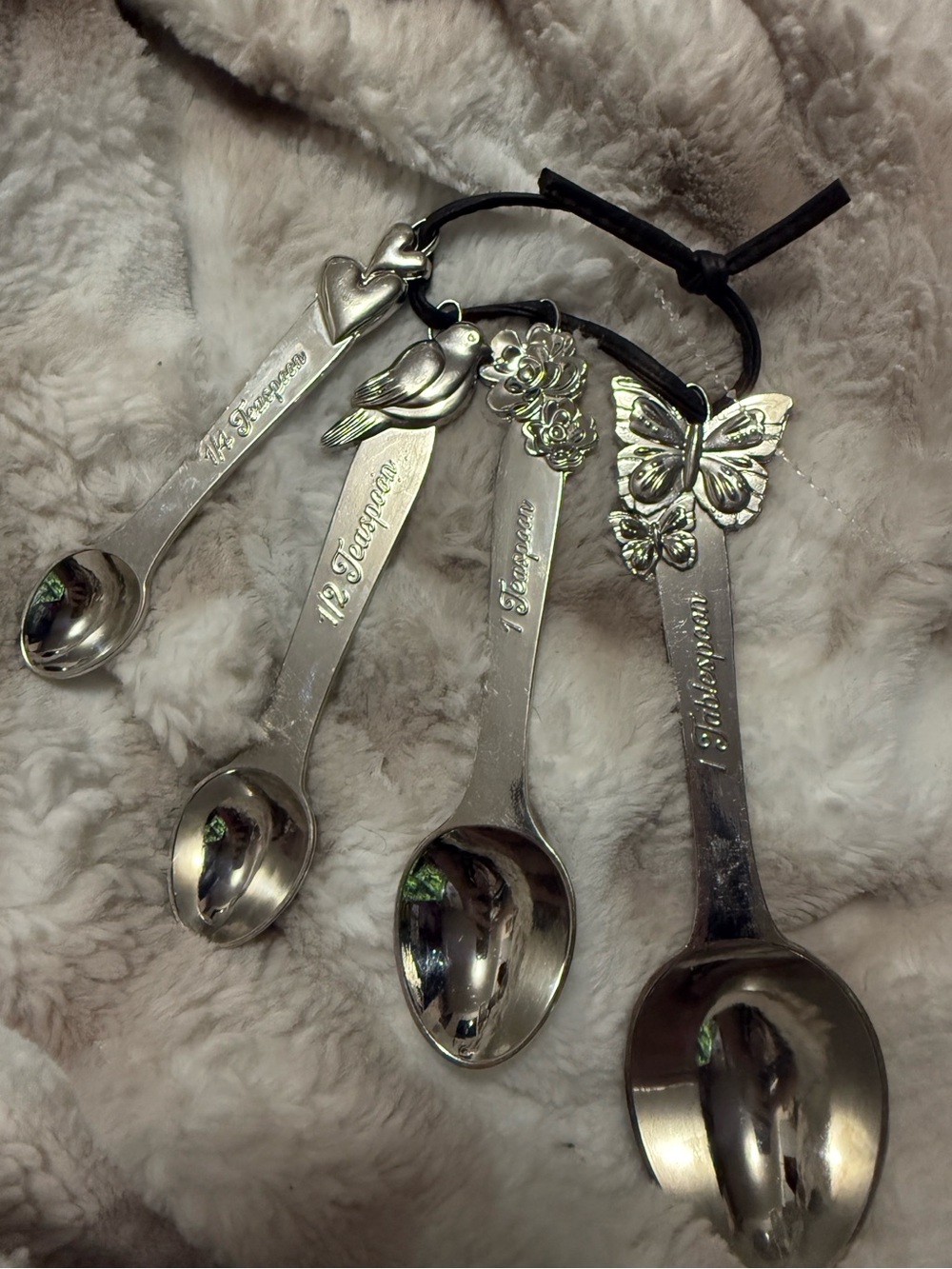 The Pioneer Woman Measuring Spoon set Stainless steel Rustic Whimsical
